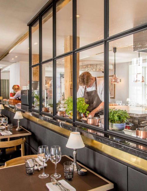 Billeder fra nyindrettet spisehus - forår 2019